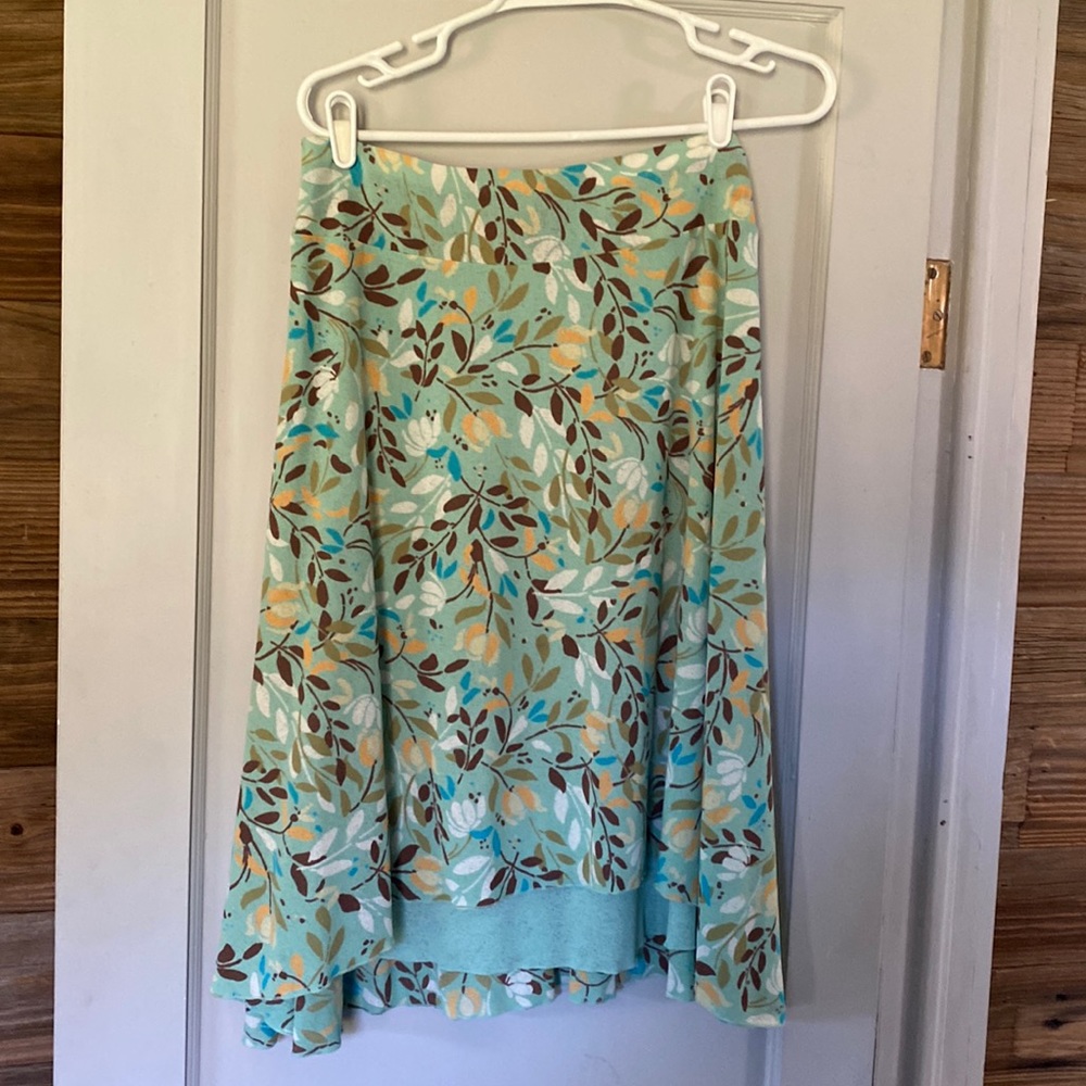 J Jill Summery High Low Skirt